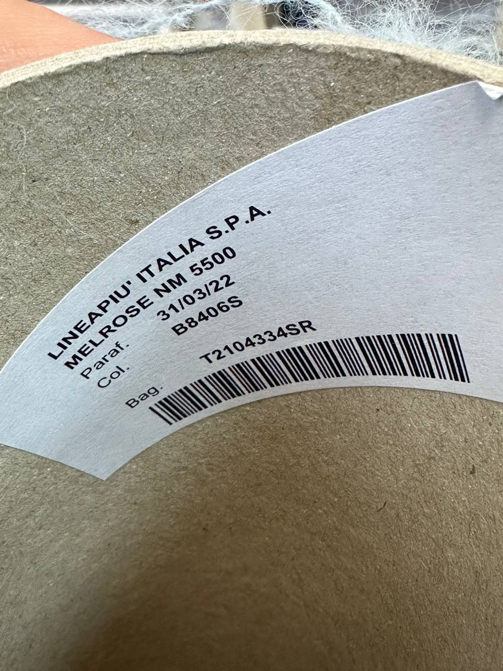 MELROSE - Lineapiu'; 71% альпака Superfine, 4% меринос, 22% п/а, 3% эластан; 550м/100гр; col. B8406S , цвет: аквамарин; S502