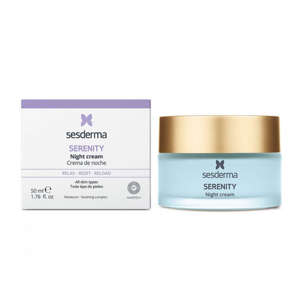 SERENITY Night cream  - Крем ночной для лица, 50 мл