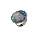 Кольцо Clara Bijoux Сова K27955-5 BL