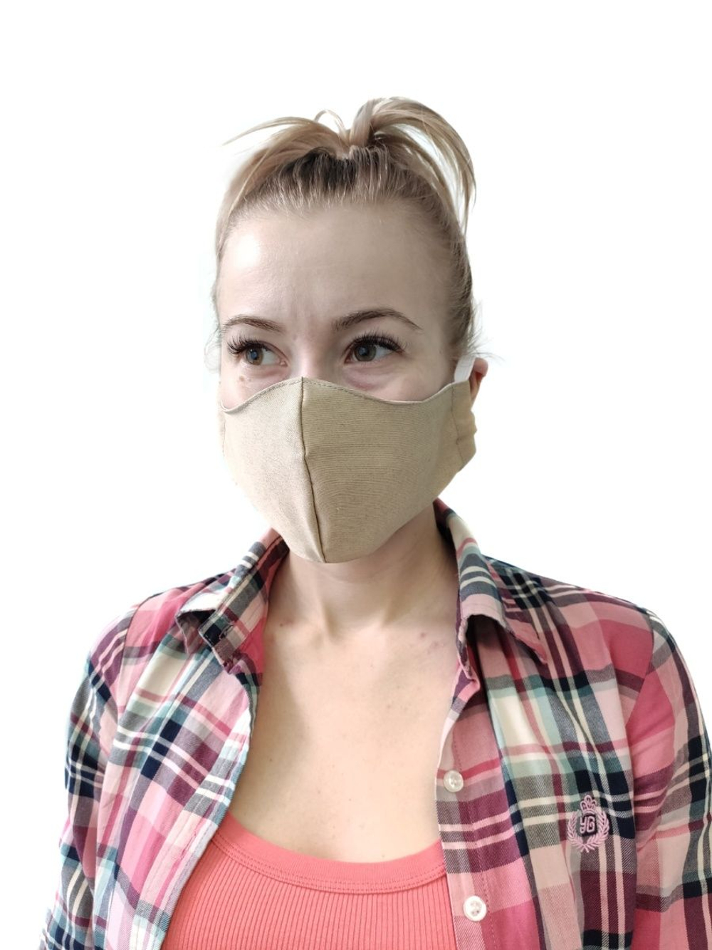 Защитная маска для лица многоразовая