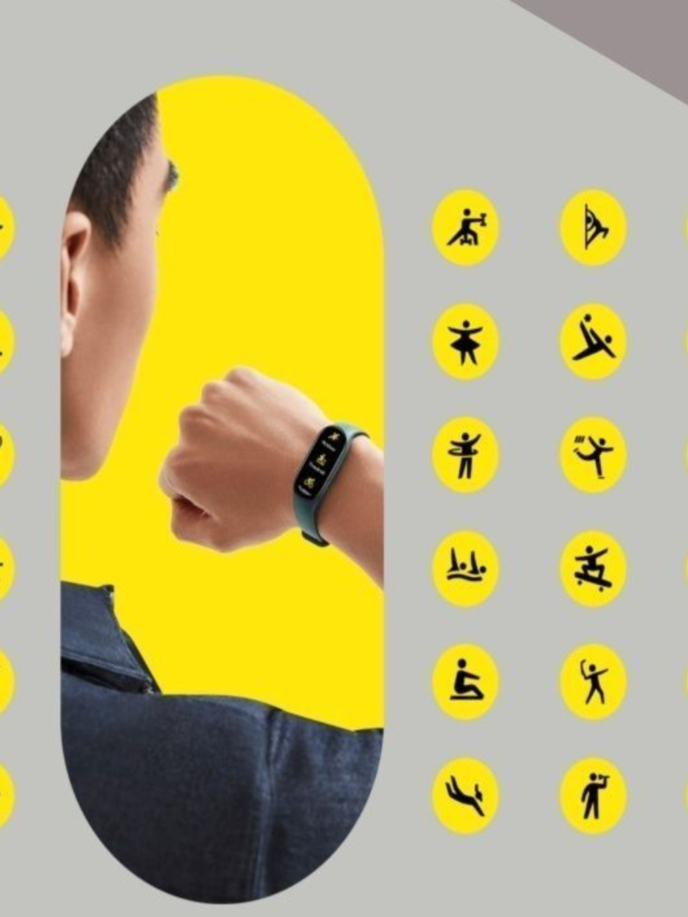 Умный браслет Xiaomi Smart Band 7 46 мм без NFC, черный