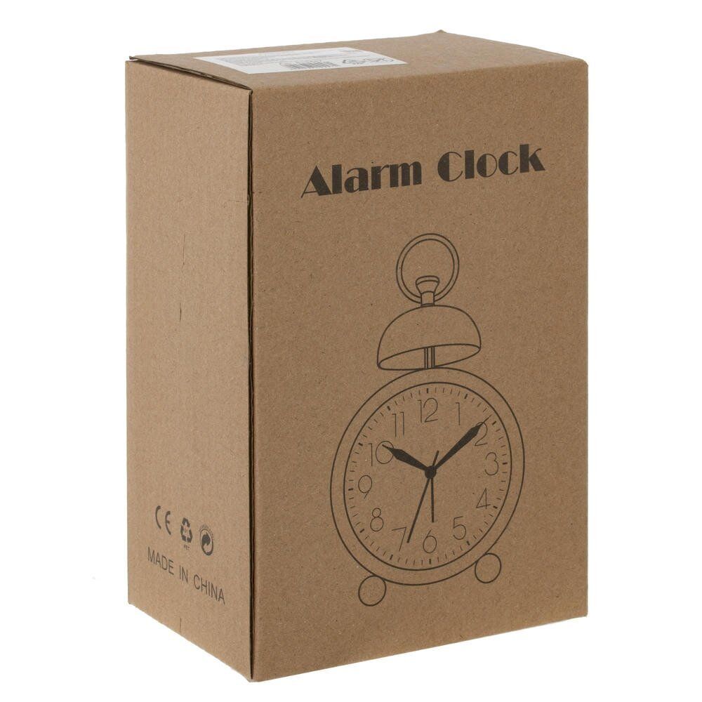 GAEM Будильник (2xАА н/п), L10,5 W7 H16 см