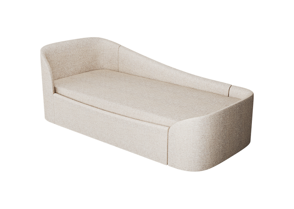 Чехол на матрас для дивана-кровати KIDI soft 90*200 см (бежевый, рогожка)