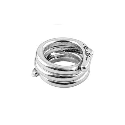 Набор из трех колец  Ciclon 19.0 мм с серебряным покрытием K152517-00-8 S