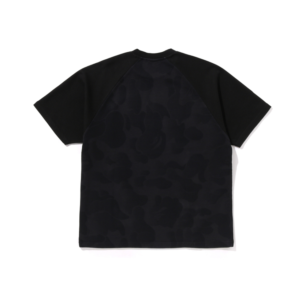 A Bathing Ape Bathing Ape Embroidered Logo Cotton Футболка черный