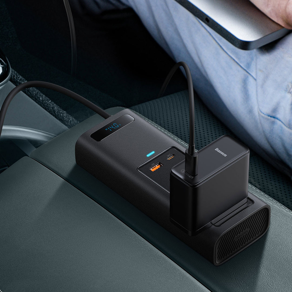 Автомобильный инвертор Baseus In-car Power Inverter 150W