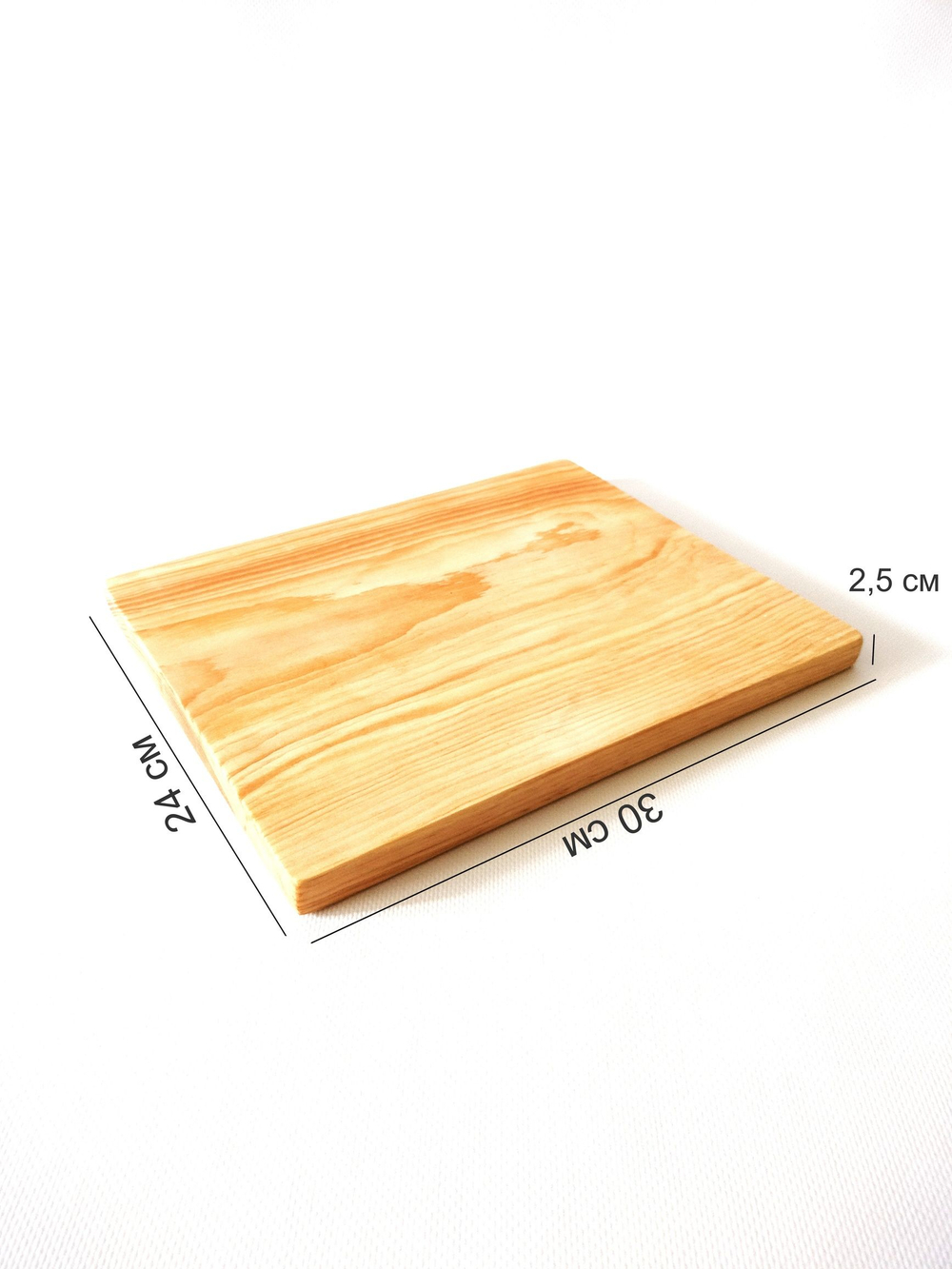 Доска разделочная из дерева сервировочная