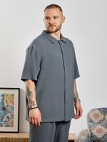 Рубашка мужская Линкольн-1 Виотекс ГРАФИТОВЫЙ