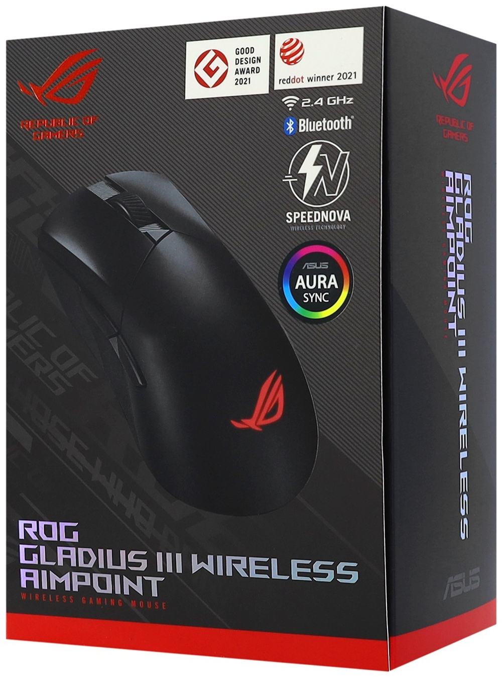 Мышь ASUS P711 ROG GIII WL AIMPOINT черный