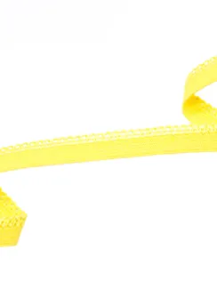 Желтый Резинка ажурная арт.011, 10 мм Турция