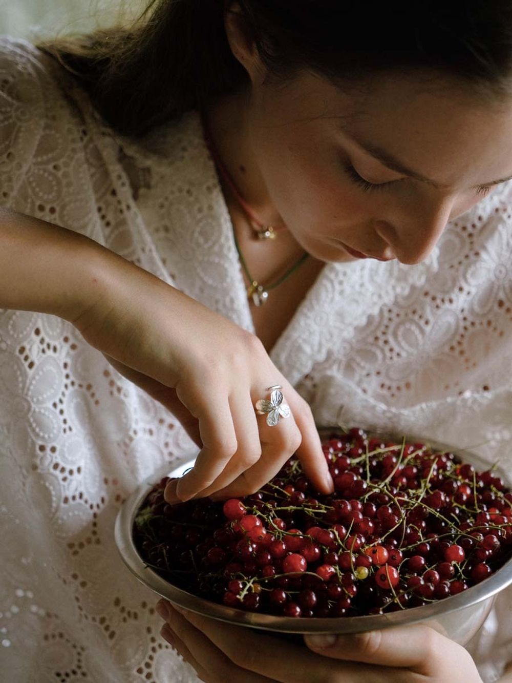 Кольцо Гортензия