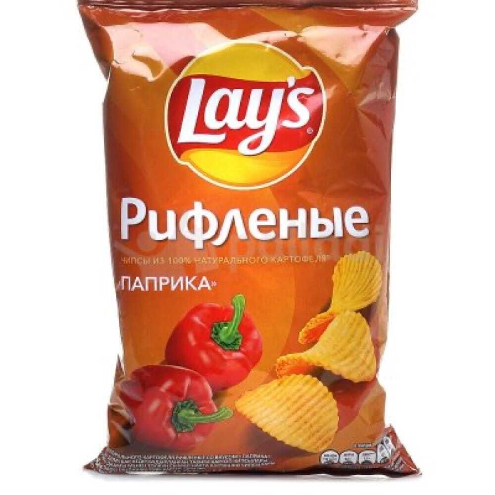 Чипсы LAY’S Рифленые Паприка 140 г