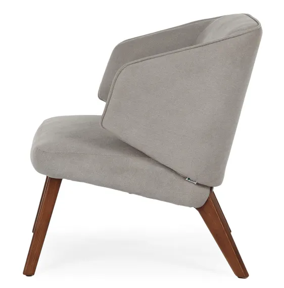 Лаунж-кресло Zazy, светло-серое