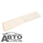 Рамка под номер СИЛИКОН белая 726991б#28409