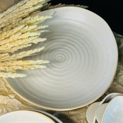 Lenardi 205-703 Круглое блюдо 30,5см ДЮНА в под.уп.(х16)Фарфор