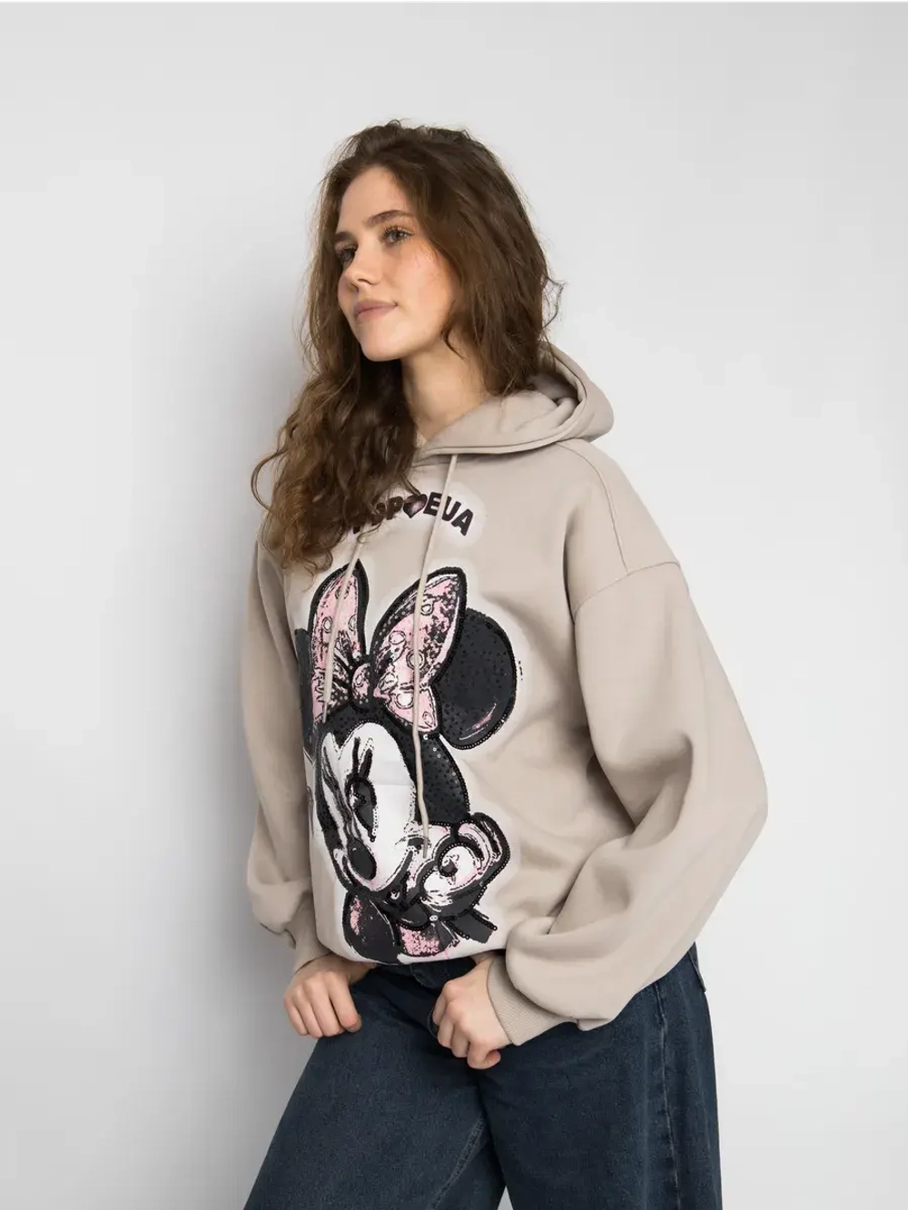 Толстовка утепленная с капюшоном