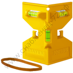 STAYER POST LEVEL, магнитный уровень-угольник (3456)
