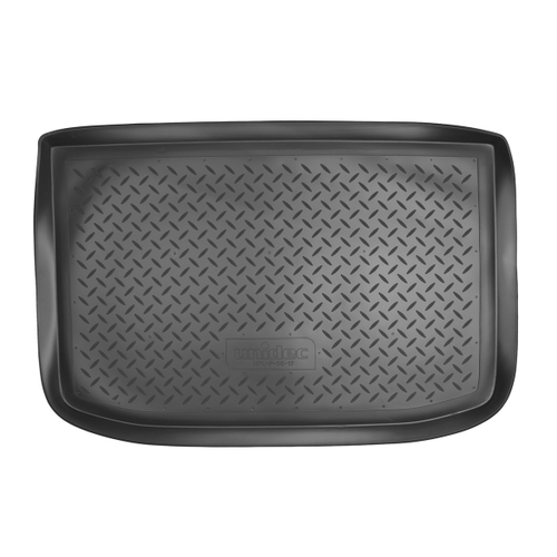Коврик в багажник Norplast/Unidec для Mercedes-Benz A в кузове W176 HB (2004-2008) Черный, полиуретан, арт.NPL-P-56-17