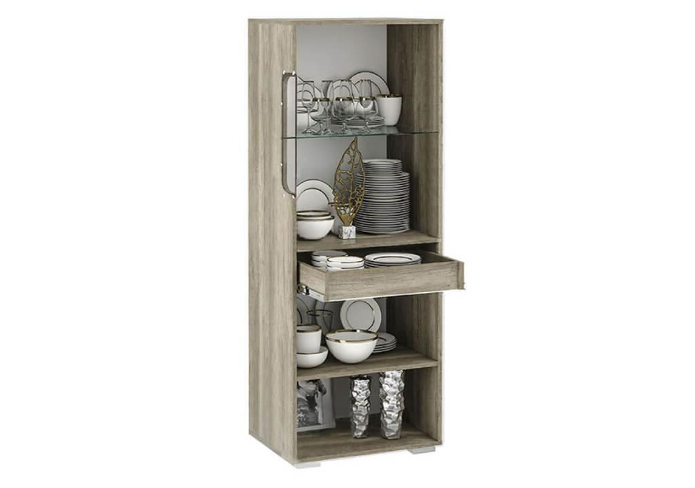 Шкаф распашной Наоми ШК-24 дуб каньон/белый