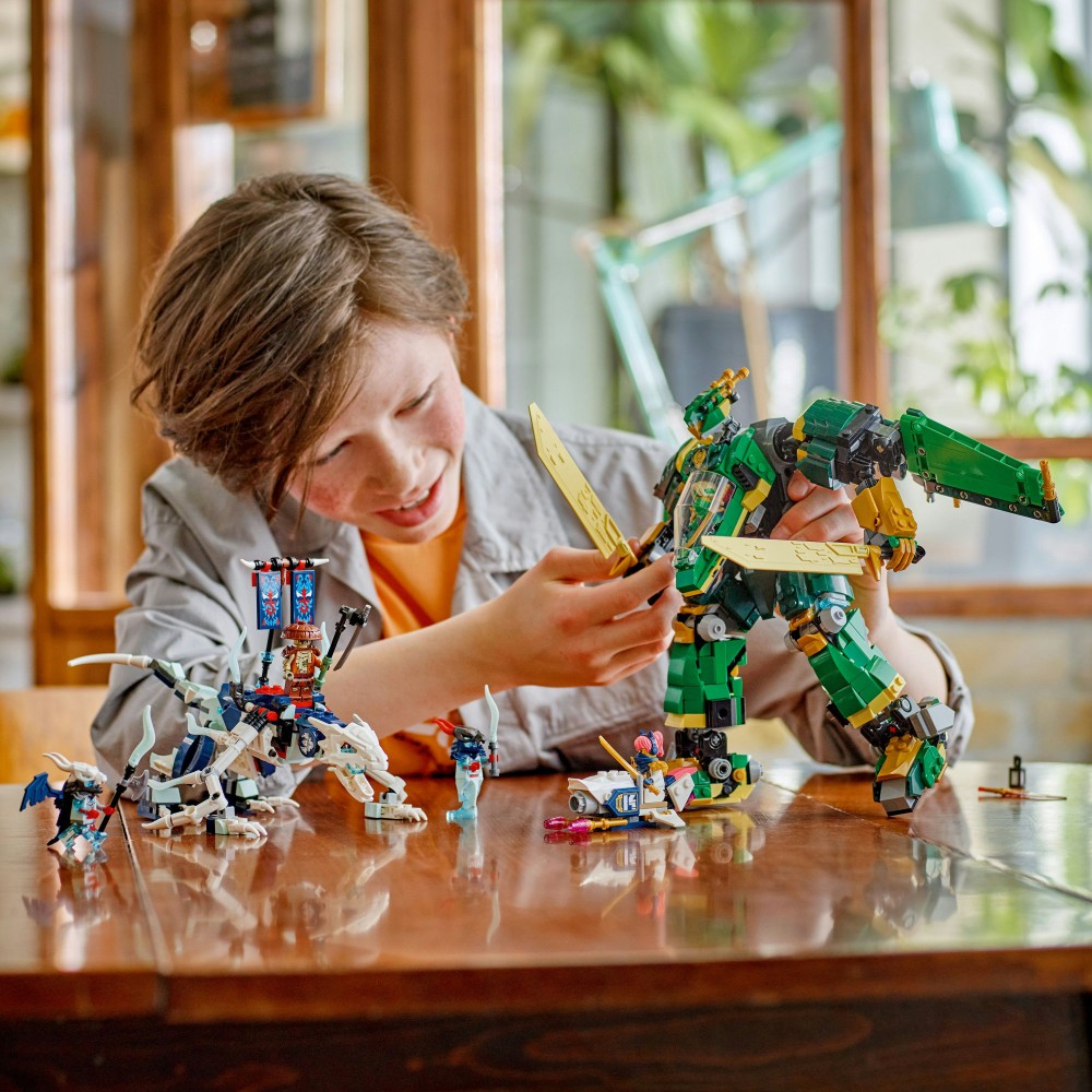 Конструктор LEGO Ninjago 71845 Реактивный мех Ллойда — фото 11