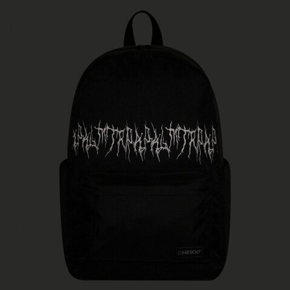 Рюкзак HEIKKI ENERGETIC Mood (ХЕЙКИ) универсальный, эргоном., Drainer style, черн, 43х30х16см,272535