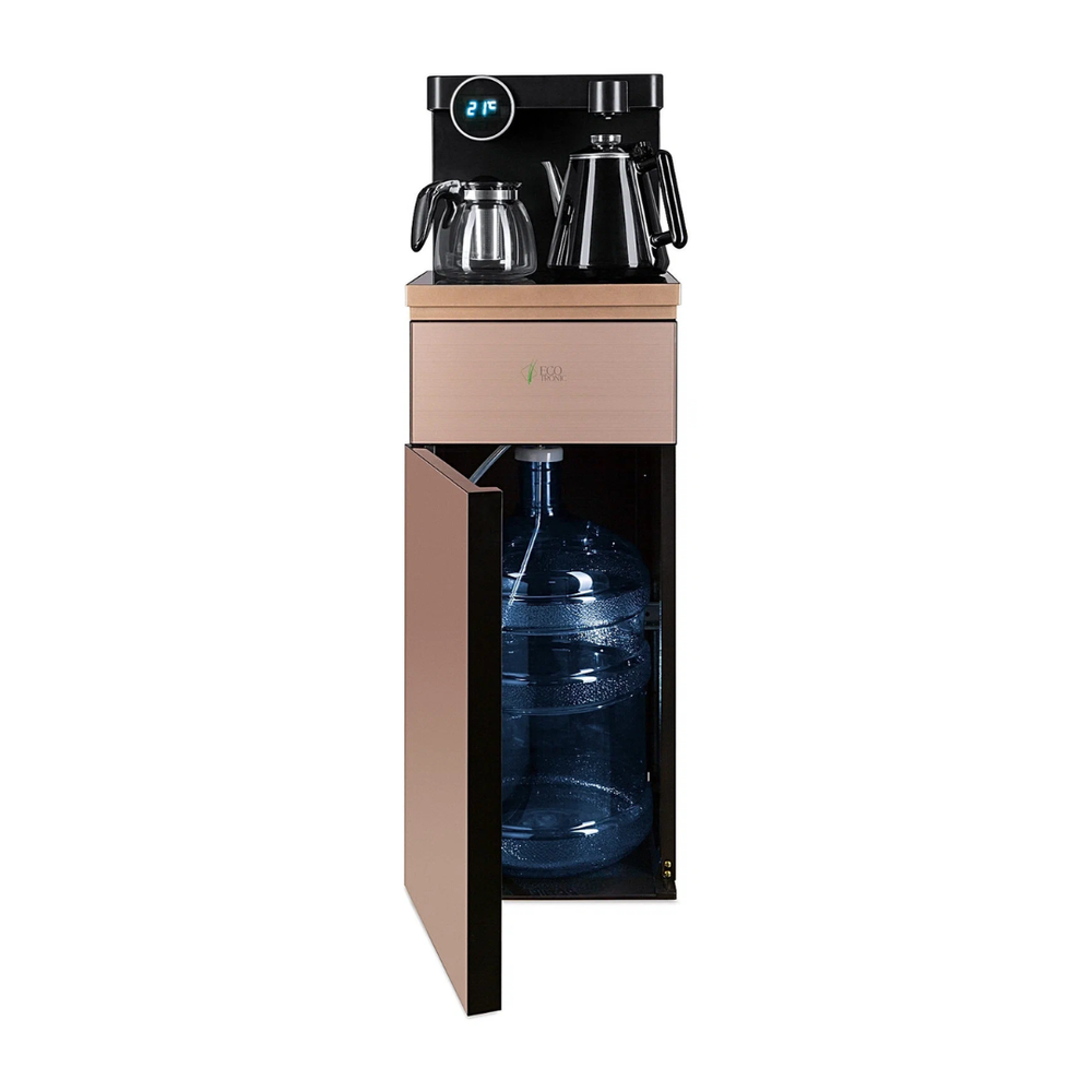 Кулер с чайным столиком Тиабар Ecotronic TB12-LNR gold
