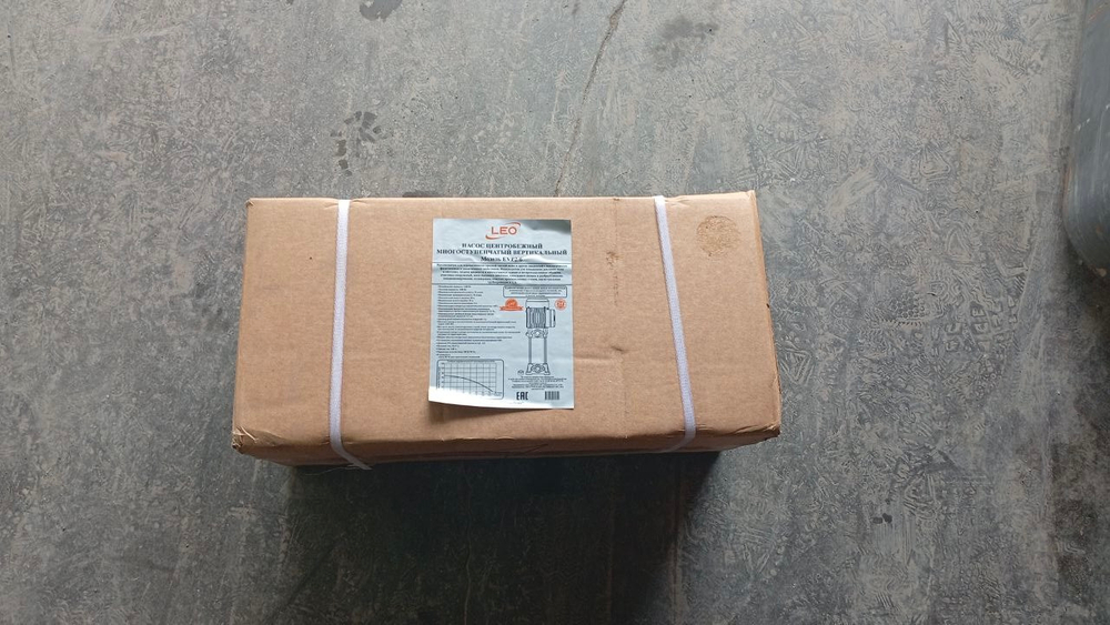 Насос центробежный многоступенчатый вертикальный LEO модель EVP2-6 (380В)