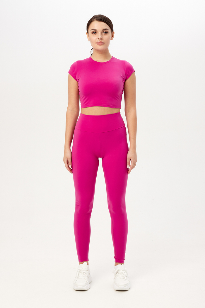 Легинсы с высокой талией