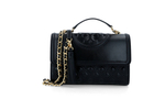 Skórzana наплечная сумка FLEMING TORY BURCH - черный(76997)