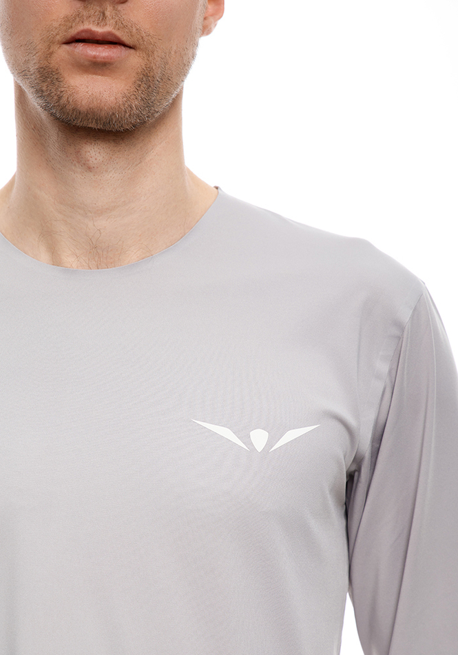 ЛОНГСЛИВ УТЕПЛЕННЫЙ МУЖСКОЙ WARM LONG SLEEVES TEE | GREY