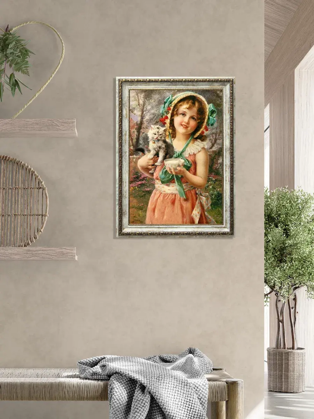 Картина на стену интерьерная на холсте 29*39 см