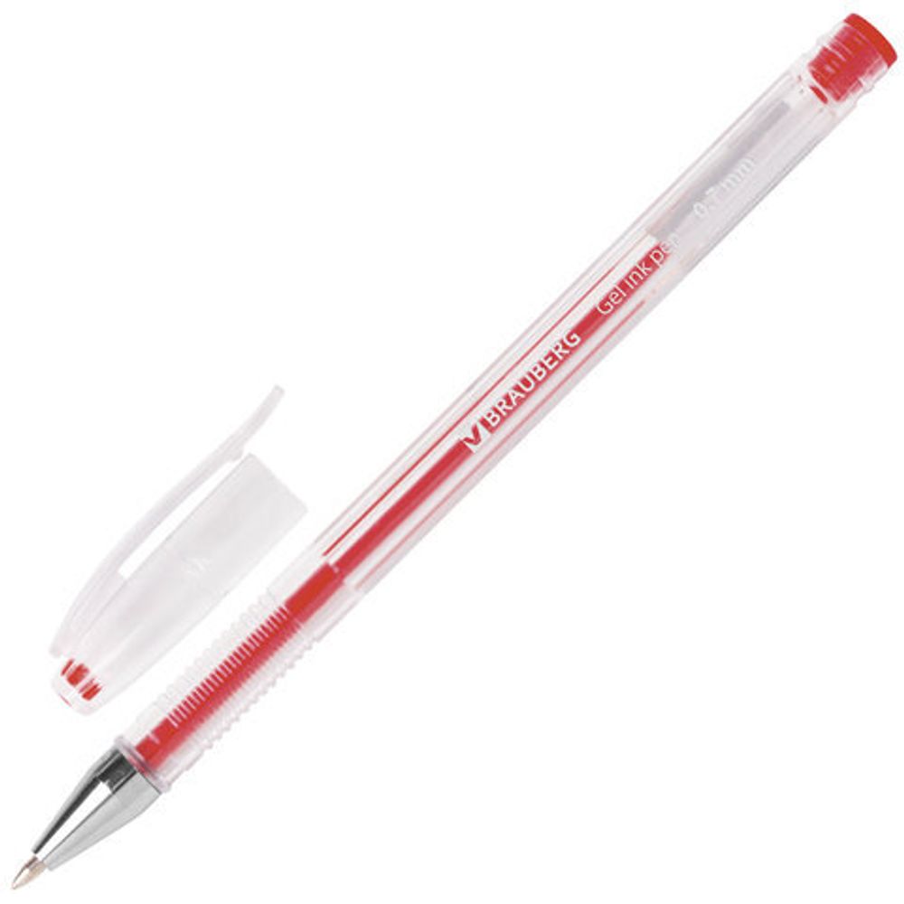 Ручки гелевые BRAUBERG "Jet", НАБОР 10 ЦВЕТОВ, узел 0,7 мм, линия письма 0,5 мм, 141038