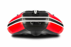 Лодка ПВХ STORMLINE Flexiteek 400 (черно-зеленая/красно-черная) (2024)