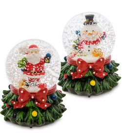 XM-613 Шар со снегом «С Новым Годом!»