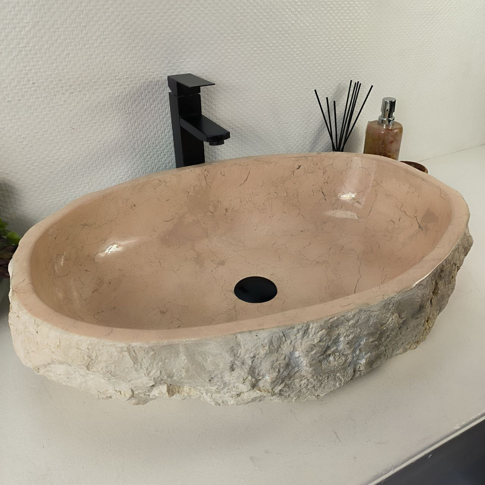 Раковина из мрамора Erozy Cream EM-65531 65*47*16 0880