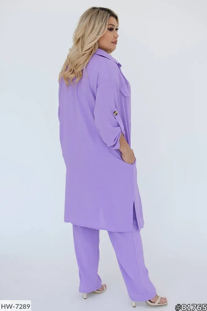 Костюм тройка FI-2783 Фабрика Моды