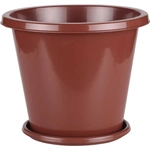 Горшок цв. Эконом 10л (коричневый) (комплект 18 шт)