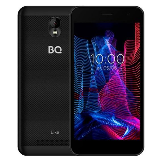 Смартфон BQ S-5047L Like, 5&quot;, TFT, 1Гб, 8Гб, 2 Мп, 2000 мАч, черный