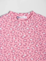 Футболка для девочки розовая