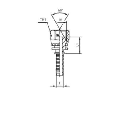 Фитинг DN 12 DKM (Г) 20x1.5