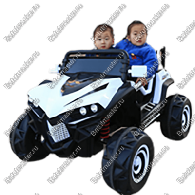 Детский электромобиль "Jeep LT" белый, стандартная комплектация