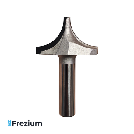 Пазовая фасонная фреза алмазная по дереву "O.G.Germany" (45x12x25 R20; 1745286 PCD)