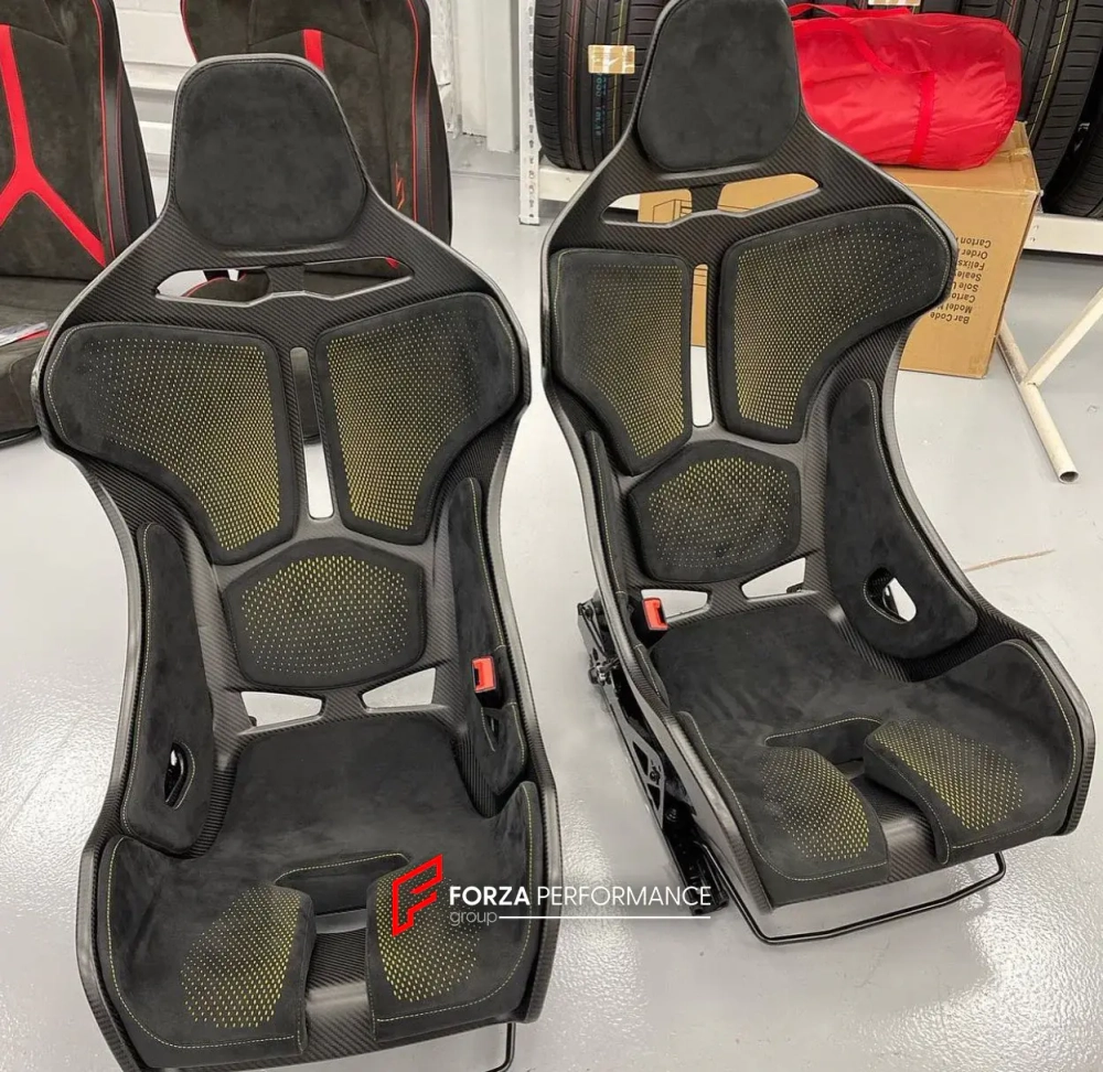 Карбоновые ковшевые кресла MSS-6 для MCLAREN | стиль SENNA Макларен Сенна