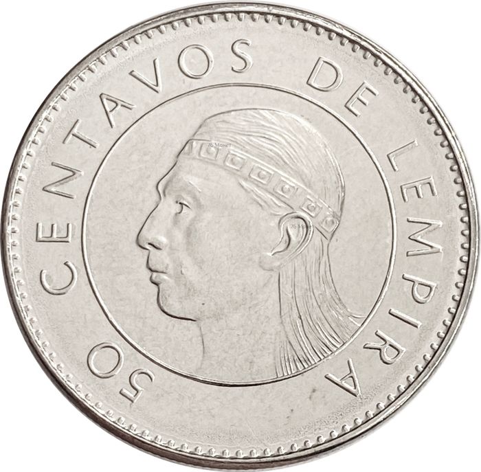 50 сентаво 2007 Гондурас