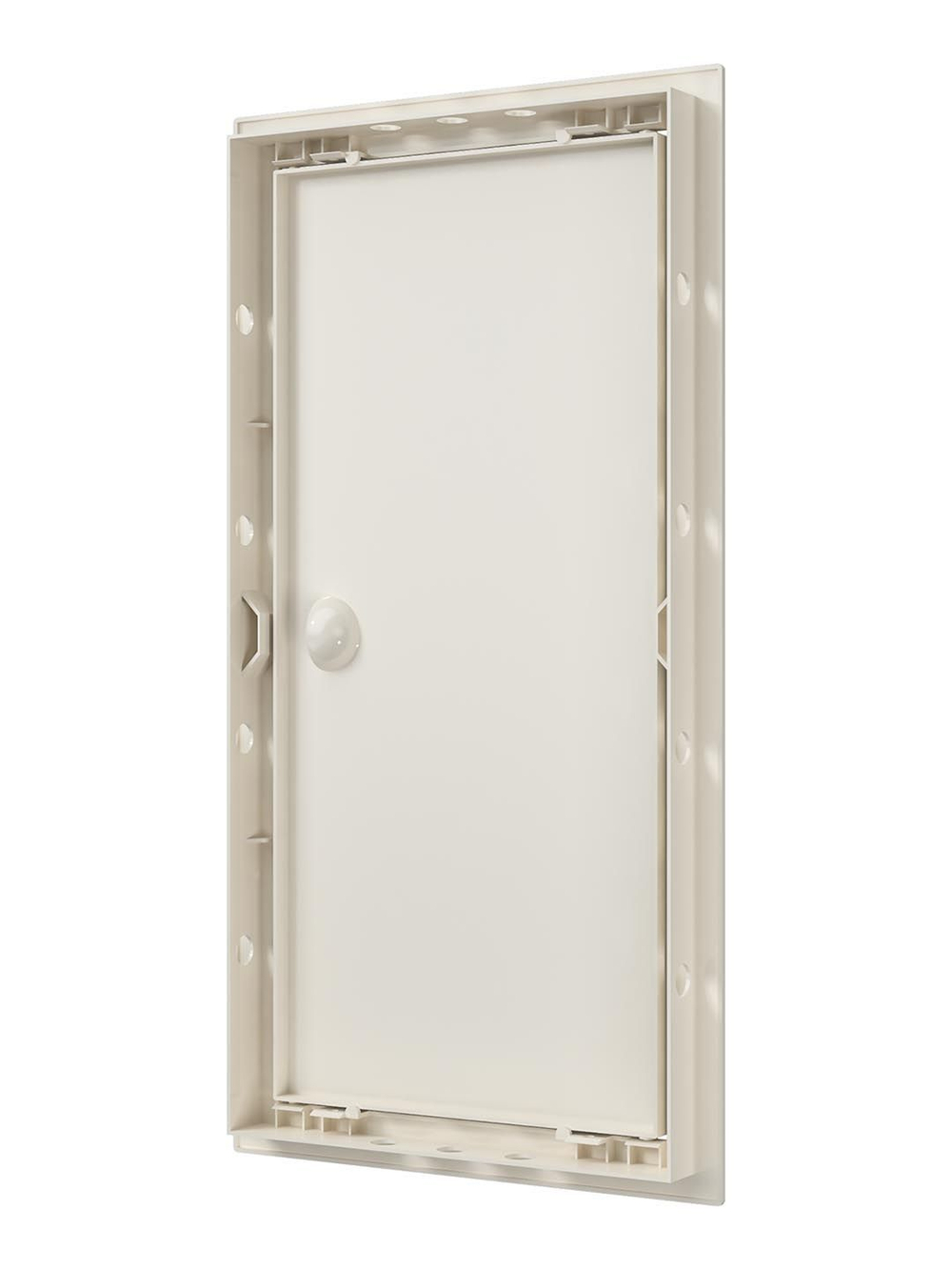 Люк ревизионный ЛР фланец 196х396 ручка 218х418 пластик Ivory EVECS