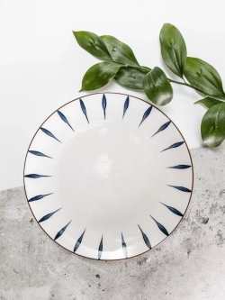 Тарелка без ботиков, Лепесток, диаметр 25,5 см