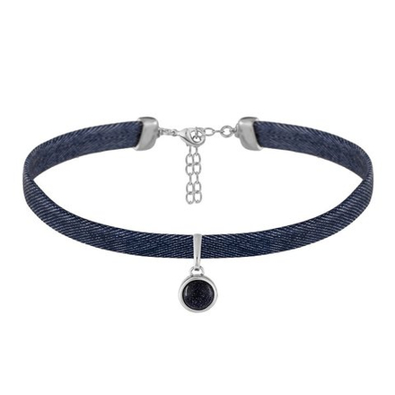 Чокер Possebon Blue Aventurine B0113.23 BL/S