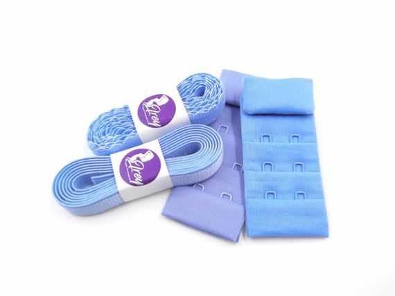 Крючки/петли ST, 33*73 мм, 2*4, голубой