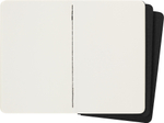 Блокнот Moleskine CAHIER JOURNAL Pocket 9x14см нелинованный черный (3шт.)
