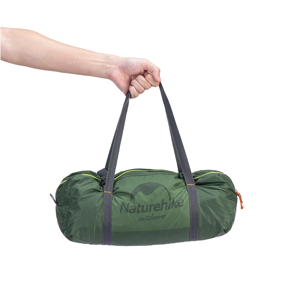 Палатка Naturehike Ultralight 20D Silicon Camping Tent 2 Man Forest Green, артикул NH15Z006-P-2FGR, цвет Зеленый. Под заказ.